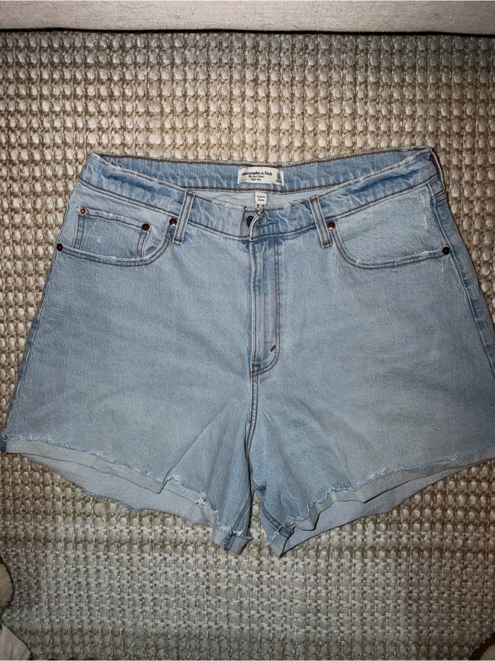 Abercrombie & Fitch curve love dad shorts